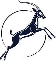 silhouette of a deer