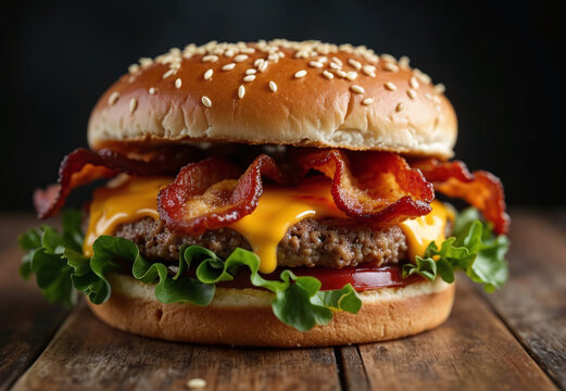 Classic Cheeseburger with Bacon
