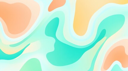 Abstract swirls of pastel colors create a smooth, flowing design.