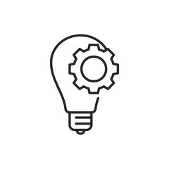 Engineering department technical support icon elements