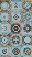 circle motif, circle pattern, symmetrical, circle lines, wall wallpaper, HD