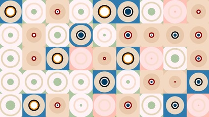 circle motif, circle pattern, symmetrical, circle lines, wall wallpaper, HD