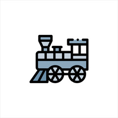 Fototapeta premium vintage carriage silhouette