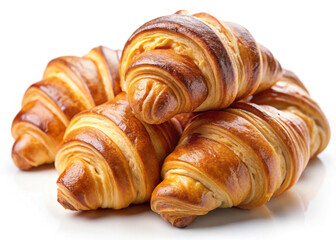 croissant isolated on white