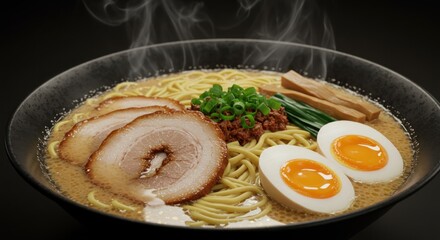 Delicious Ramen Illustration