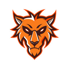 This is a bold and fierce animal  for sports teams, clubs, gaming avatars, or merchandise branding and logo.