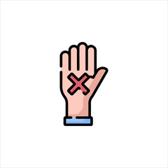 Obraz premium hand sign icon