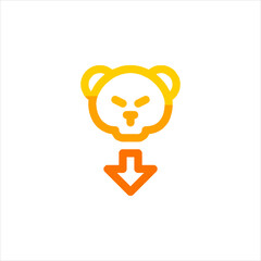 vector illustration of a cartoon character