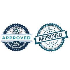 approved logo,Label Stamp Logo,and badge label,vector template