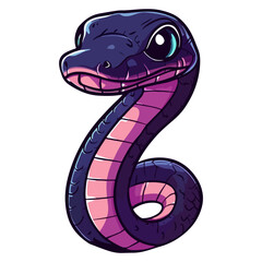 Fototapeta premium Snake, reptile, vector, background, serpent, viper