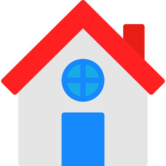 House single vector illustration icon