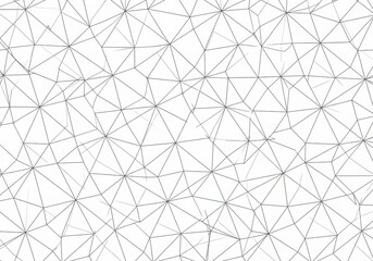 Abstract triangle geometric pattern on white background
