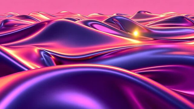 Abstract Liquid Hillscape