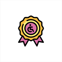 wax seal with yellow ribbon