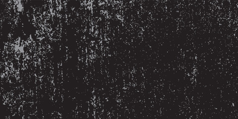 Black and white grunge. Distress overlay texture. Abstract surface dust and rough dirty wall background concept. Worn, torn, weathered effect. Vector illustration, EPS 10