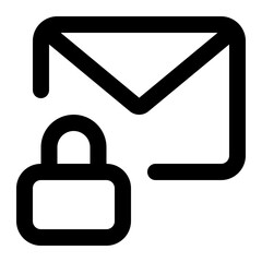 lock icon for illustration