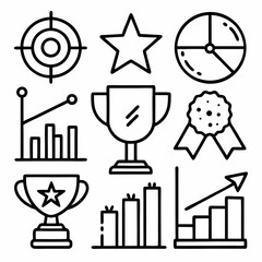 set of icons