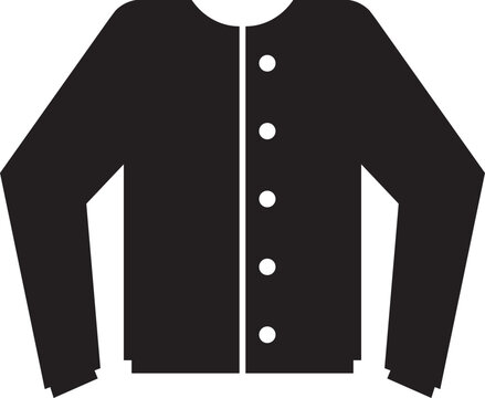 Button Up Shirt Simple Vector