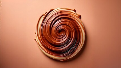 chocolate swirl background