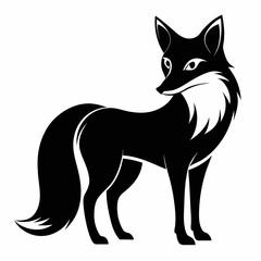 Minimalist Fox Silhouette