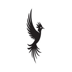 vector illustration of a bird
