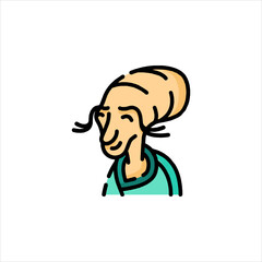 vector illustration of a man