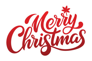 merry christmas lettering