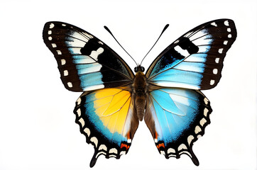 Obraz premium Butterflies isolated on white background