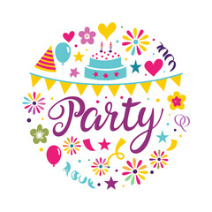 Cappy birthday card with a floral Colorful floral birthday greeting Birthday card with flowers