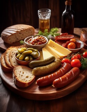 Abendbrotplatte rustikal