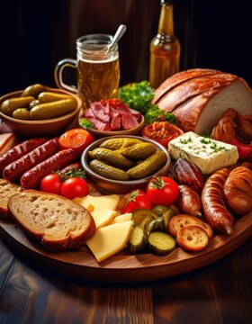 Abendbrotplatte rustikal