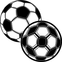 Fototapeta premium soccer ball isolated on white