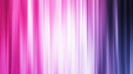 Fototapeta premium A vibrant sunset's radiant hues captured in a mesmerizing blend of pink, purple, and white vertical streaks.
