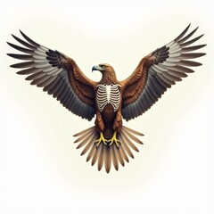 Obraz premium Soaring Eagle Pattern