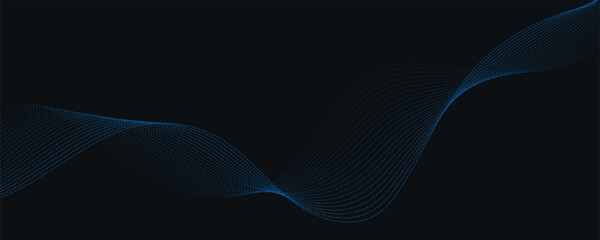 abstract blue wave background