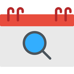 Find Event single vector illustration icon