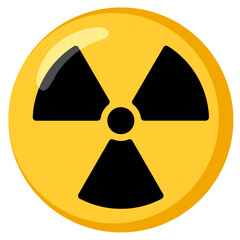 Fototapeta premium Radiation Symbol 