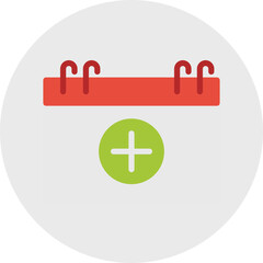 Create Event single vector illustration icon