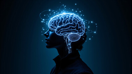 Obraz premium Exploring the Power of the Human Brain