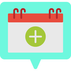 Create Event single vector illustration icon