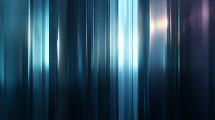 Vertical Light Beams in Neon Blue and Purple Abstract