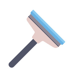 Flat Design Illustration of a Window Squeegee