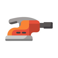 Vector Illustration of an orbital sander power tool.