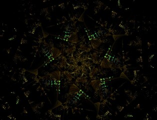 Imaginatory fractal abstract background Image