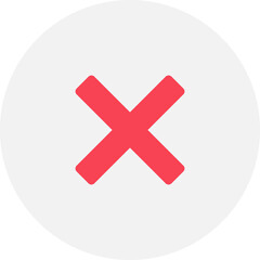 Close single vector illustration icon