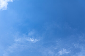 blue sky with clouds