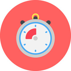 Chrono single vector illustration icon