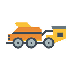 Naklejka premium Effective Asphalt Spreader for Paving