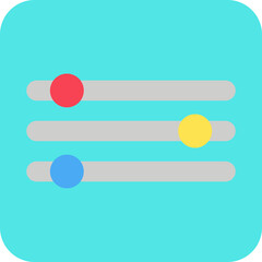 Parameters single vector illustration icon