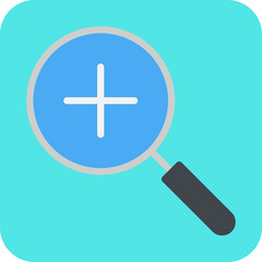 Fototapeta premium Zoom Out single vector illustration icon